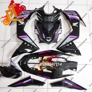 Honda RS 150 Rs150 Cover Set V1 V2 Matt Black / Black Kilat GTR  Winner Gtr ONE Purple HONDA Original OEM Ready Stock 1
