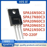 1-5PCS SPA17N80C3 17N80C3 SPA20N65C3 20N65C3 SPA21N50C3 21N50C3 SPA16N50C3 16N50C3 SPA20N60C3 20N60C