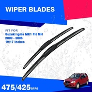 Front Wiper Blades For Suzuki Ignis MK1 FH MH 2000 - 2006 Windscreen Windshield Window Brush Accesso