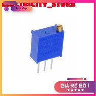 [10 Pieces]- Fine Tuning Variable Resistor 500R (3296W-501) Chip World