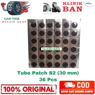 Maruni Tube Patch S2 Bulat Lembar-Karet Tambal Ban Dalam