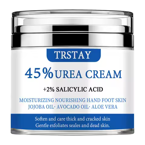 Urea Cream 45% Plus 2% Salicylic Acid, Callus Remover Foot Moisturizer Hand Foot Cream For Dry Crack
