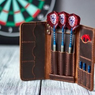 Personalized Leather Darts Case, Dart Player Gift