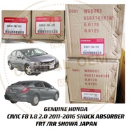 ORIGINAL HONDA CIVIC FB 1.8cc 2.0cc 2011-2014 FRONT ABSORBER LEFT & RIGHT HAND SHOWA MADE IN JAPAN