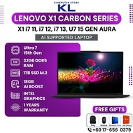 Lenovo ThinkPad X1 Carbon Series i7 11th 12th 13th Gen | Ultra 7 Gen 15 Aura Edition | 32GB RAM 1TB 