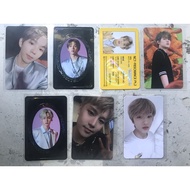 NCT DREAM hot sauce photocards pc shotaro past ybc id card idcard chenle kun taeil kihno jisung cafe
