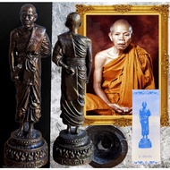 Lp Koon Holding Bolding Wand Bucha-Nur Samlit/Lp Kun Handheld Blessing Wand Small Golden Body