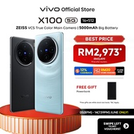 vivo X100 5G MediaTek Dimensity 9300, 16+16GB Extended RAM+512GB ROM, ZEISS Telephoto