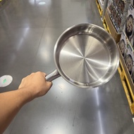 Fissler Copenhagen Stainless Steel Non-stick Pan 24cm Flat Bottomed Home Use Uncoated Pan Suitable f