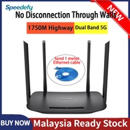 Speedefy Original1200Mbps Gigabit Wireless Router Dual Band 2.4GHz + 5GHz Wireless Internet Router