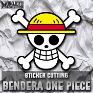 ONE PIECE LOGO FLAG STICKER | LOGO STICKER | ONEPIECE FLAG STICKER