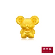 CHOW TAI FOOK 999 Pure Gold Pendant - Chinese Zodiac (Rat) R14820