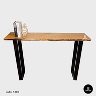 A380. Chengal Emas Solid Wood Bar Table / Console Table