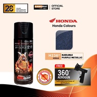 Samurai H236 Mariana Purple Metallic Honda Colour - Aerosol Coating Spray Paint for Automotive Car M