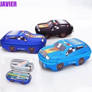 JAVIER Car Pencil Cases EVA School Racing Car Storage Bags Stationery Cartoons School Pencil Box