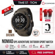 COROS NOMAD GPS Adventure Outdoor Sport Watch Fishing Hiking Running Training Bike Indoor Gym Jam Sm