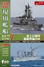(1 box 10盒）$368 F-Toys 1/1250 現用艦船 Kit Vol.7