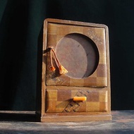 【老時光 OLD-TIME】早期二手日本老物件寄木細工收納小櫃