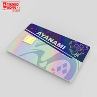 Garskin Sticker Cover ATM Card Azur Lane AYANAMI