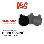 SHIMONO SVC1017 吸尘机 hepa sponges（过滤网）