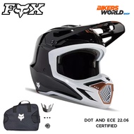 11.11 BEST DEALS ORIGINAL FOX V3 RS OPTICAL HELMET [BLK]-25% OFF (WHILE STOCK LAST) WITH HELMET BAG