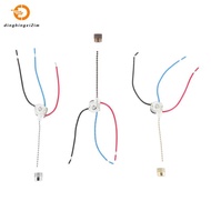 3Pack Ceiling Fan Light Switch ZE-110 Fan Switch 3 Way Speed Fan Switch Ceiling Pull Chain Switch Re