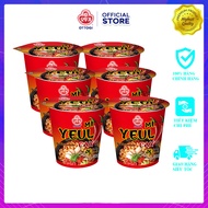 Combo 6 Ly Mì Yeul cay Ottogi 62gx6