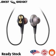Sport Outdoor Bass Earbuds Dual Driver Wireless Bluetooth Earbuds Speaker