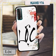 Huawei Y7a Case - Calligraphy Printed