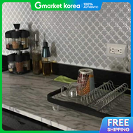 Sticker Ti94Jj39 Tile Gray Damask Kitchen Tile Interior Tile Design Tile