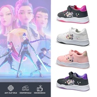 New Kpop HunterX Demon Hunters Sneakers for Girls comic Rumi Mira Zoey Velcro rubber shoes