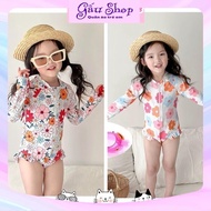 Bikini, one-piece swimsuit, 2-piece swimsuit with patterns for girls