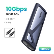 UGREEN M2 SSD Case 10Gbps NVME SATA Dual Protocol M.2 to USB Type C 3.1 SSD Adapter for NVME PCIE NG