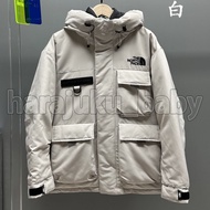 The North Face / TNF 男女情侶款 韓國冬工裝連帽鵝絨防水羽絨服 秋冬季 羽絨外套 Puffer Down Jacket 羽絨褸 防水 防風 外套 外褸 風褸 Parka 滑雪褸 S