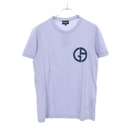 【二手】Giorgio GIORGIO ARMANI短袖T卹，Logo，圓領，PST12J，純棉，Logo T卹，男士，二手
