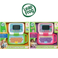 Leapfrog 2-in-1 Leaptop Touch Laptop Tablet - Green / Pink