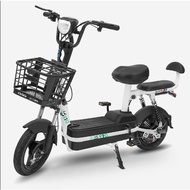 New Electric Scooter EBike With Pedal basikal Elektrik Dewasa 电动自行车，电动车