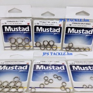 Mustad stainless steel split ring Mustad split ring
