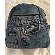 Denim backpack