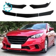 Front Car Bumper Lip Body Kit Universal Lip Splitter Spoiler Diffuser Car Adjustable Air Dam Body Ki