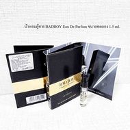 น้ำหอมผู้ชาย ที่เป็นตัวเอง 🎁 Carolina Herrera Bad Boy Le Parfum  ขนาดทดลอง 1.5 ml.(แบบสเปรย์)  ฉลากไ