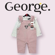 Baby Girl Jumpsuit Kids Outfit Baby Girl Overall Clothes Set Denim Kids Jeans Disney