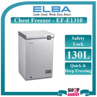 Elba Chest Freezer EF-E1310 (GREY)