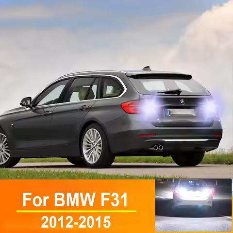 2pcs LED Reverse Light For BMW 3 Series F31 2012 2013 2014 2015 Car Backup Lamp BA15S P21W 1156 Canb