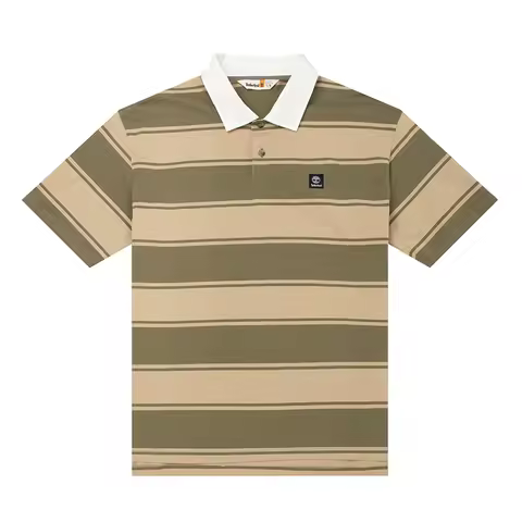 Timberland Men's Comfortable Lapel Short-Sleeved Daily Business T-Shirt Running Half-Sleeved Polo Sh