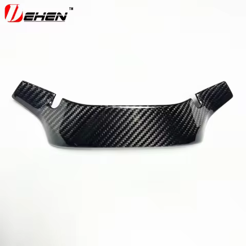 For BMW F90 F95 F96 F97 F98 M8 X3M X4M X5M X6M M5 Carbon Fiber Car Steering Wheel Panel Decoration C