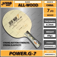 DHS Power G PG7 Table Tennis Wood Blade Bat Paddle Racket Ping Pong Handshake-FL
