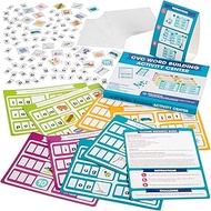 Fun Express CVC Word-Building Educational Activity Classroom Center Kit – 19 Pc.