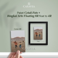 PICORA Photo Printing Package + ARTE Floating 8R Frame Wall Frame