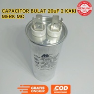 MC AC CAPACITOR REFRIGERATOR FREEZER 20 UF 2 LEGS ROUND CAPACITOR 20UF 2 PIN